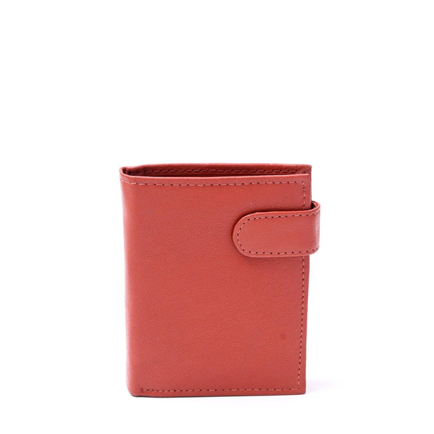 Portefeuille en cuir avec fermoir