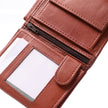 Portefeuille en cuir avec fermoir