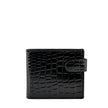 Portefeuille homme en cuir glacé