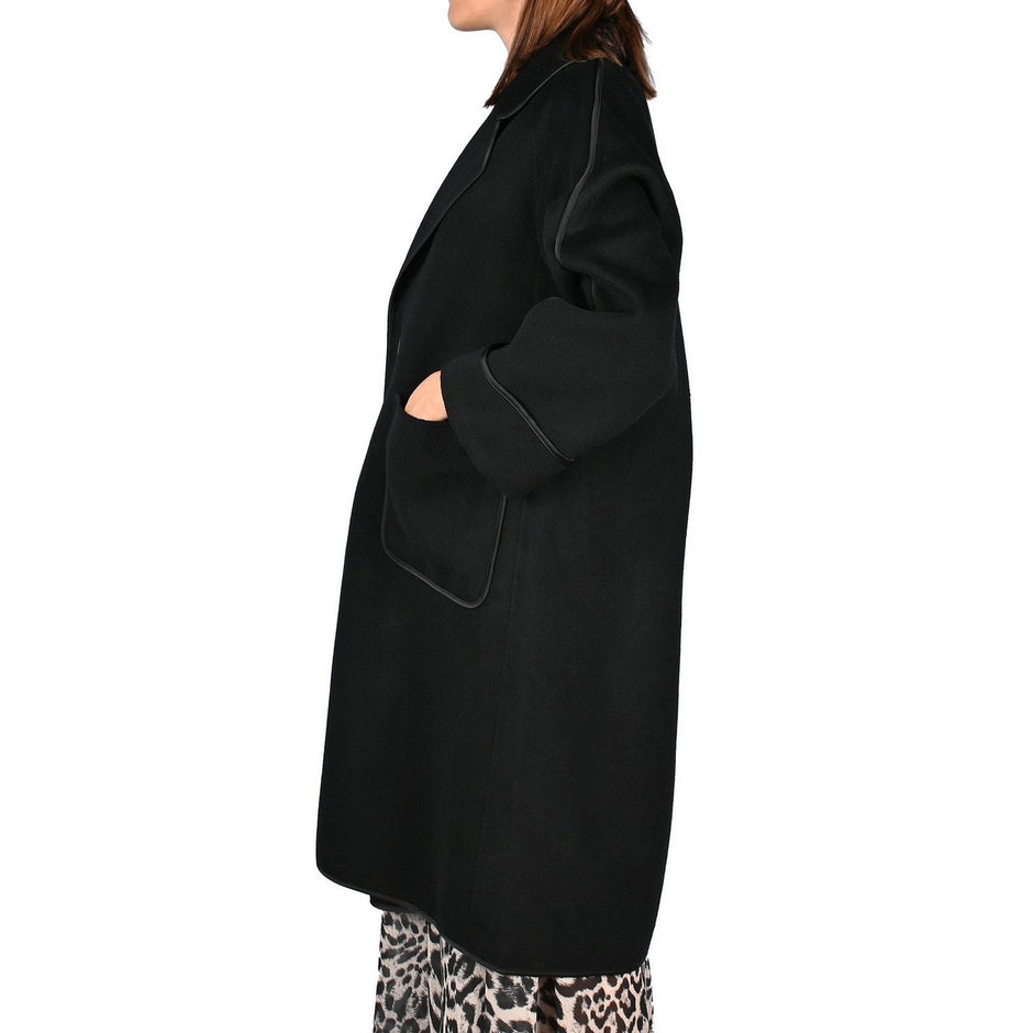 Manteau 100% laine longue