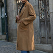 Manteau 100% laine longue