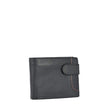 Portefeuille homme en cuir avec fermoir