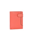 Portefeuille homme en cuir avec bouton