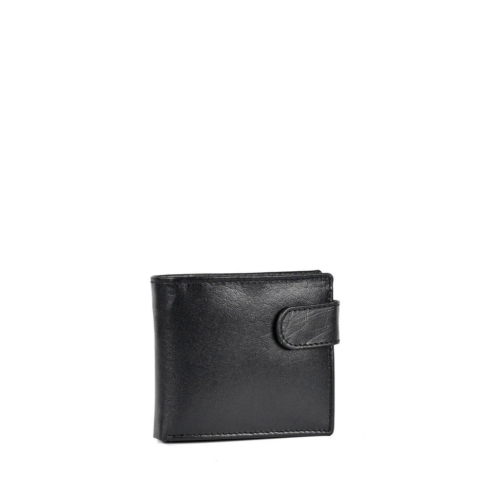 Portefeuille homme avec bouton