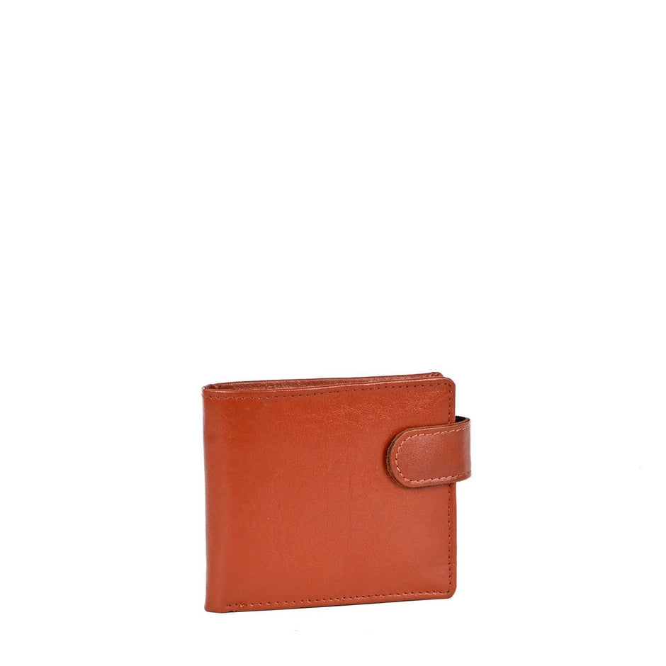 Portefeuille homme avec bouton