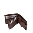 Portefeuille homme avec bouton
