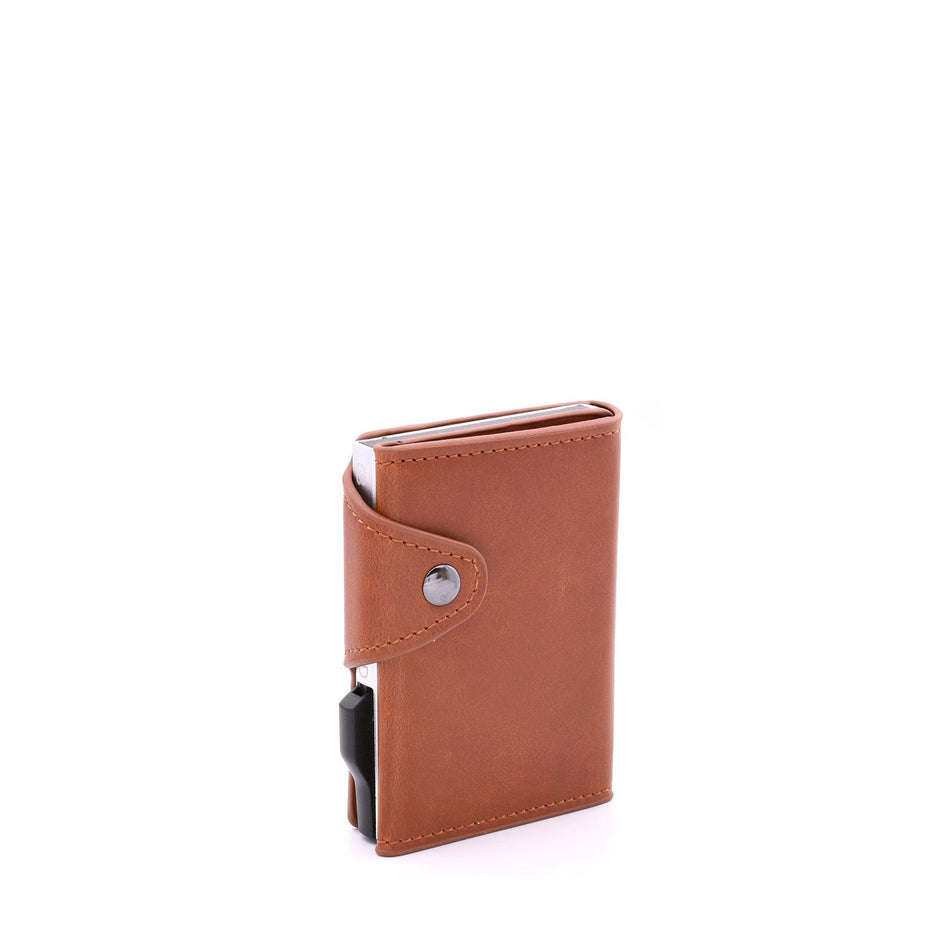 Porte-cartes uni pour homme