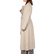 Manteau 100% laine avec détail