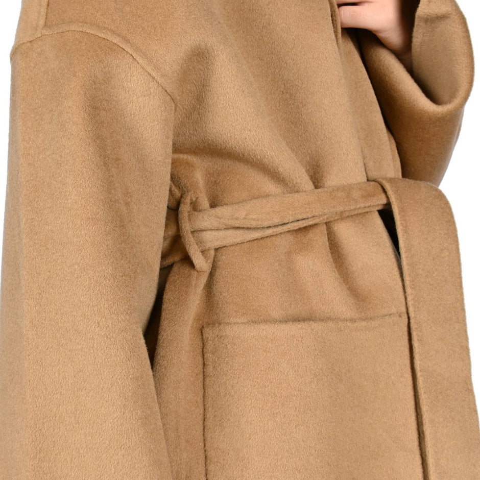 Veste 100% laine avec ceinture