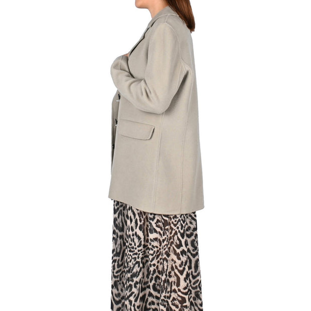 Veste 100% laine boutons de face
