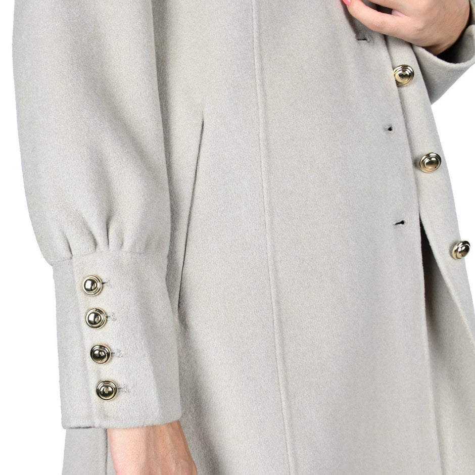 Veste 100% laine avec boutons