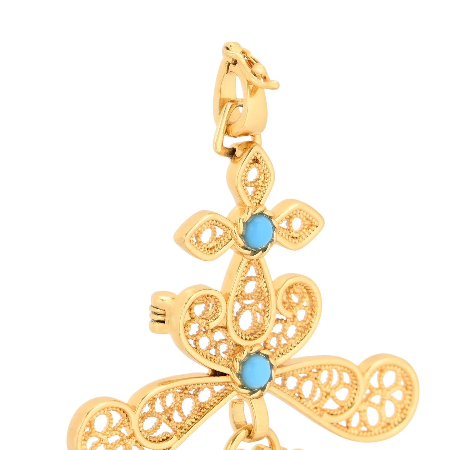 Broche traditionnel ostensoir