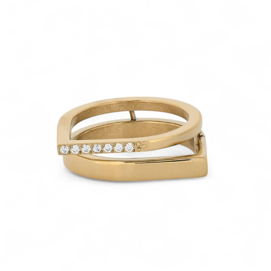 Alliance alba Delicate avec zirconias JZ6117