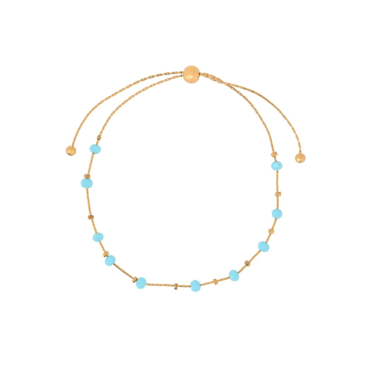 Bracelet Alba réglable acier coloré