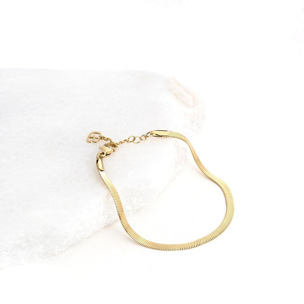 Bracelet Alba en acier simple 3mm