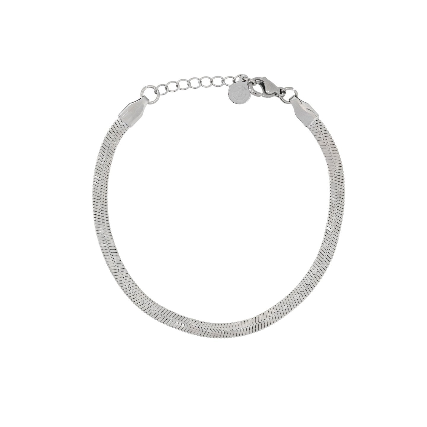 Bracelet Alba en acier simple 4mm