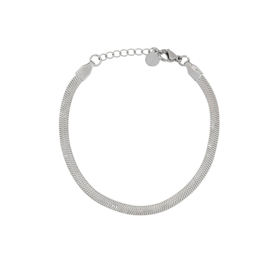 Bracelet Alba en acier simple 4mm