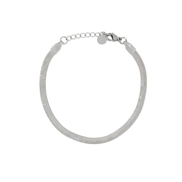 Bracelet Alba en acier simple 4mm