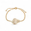 Bracelet réglable en acier coração de viana Aria
