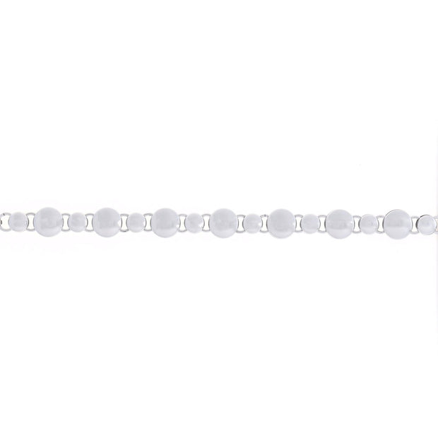 Bracelet Esmée en acier boules distinctes