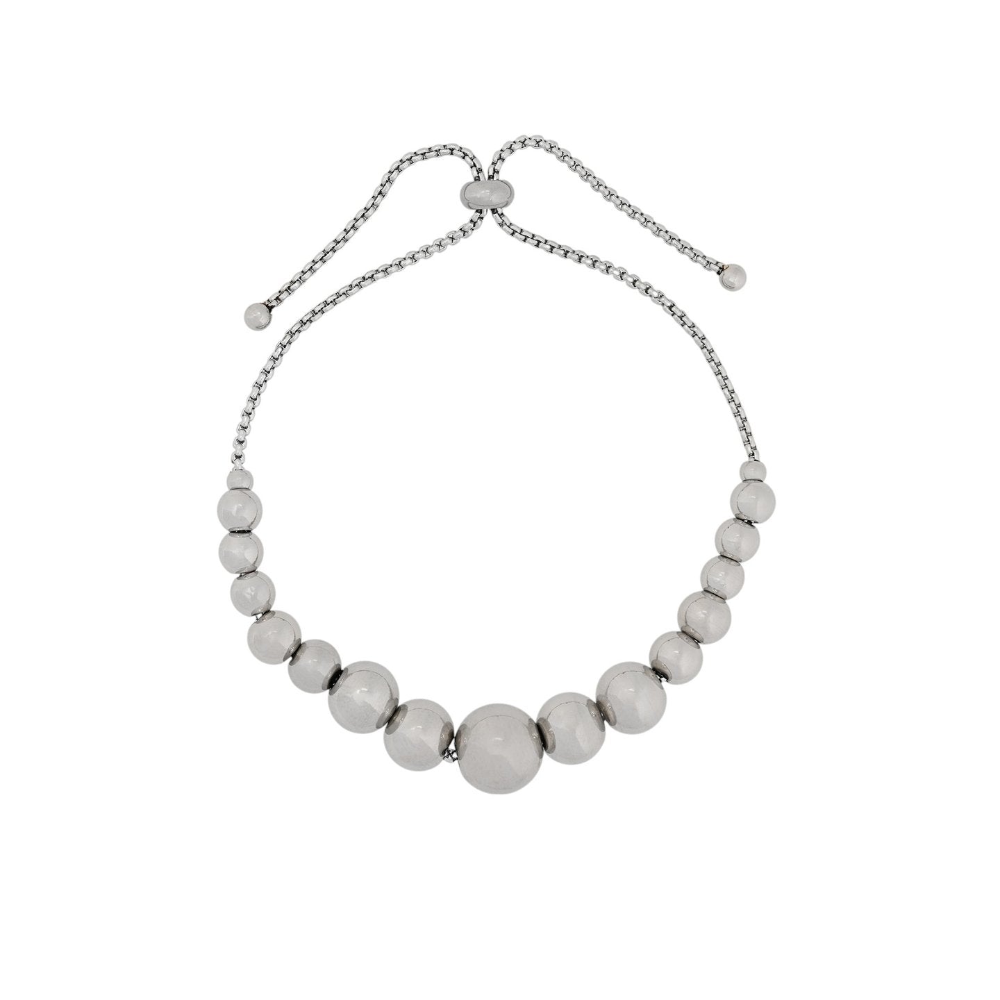 Bracelet Esmée en acier boules