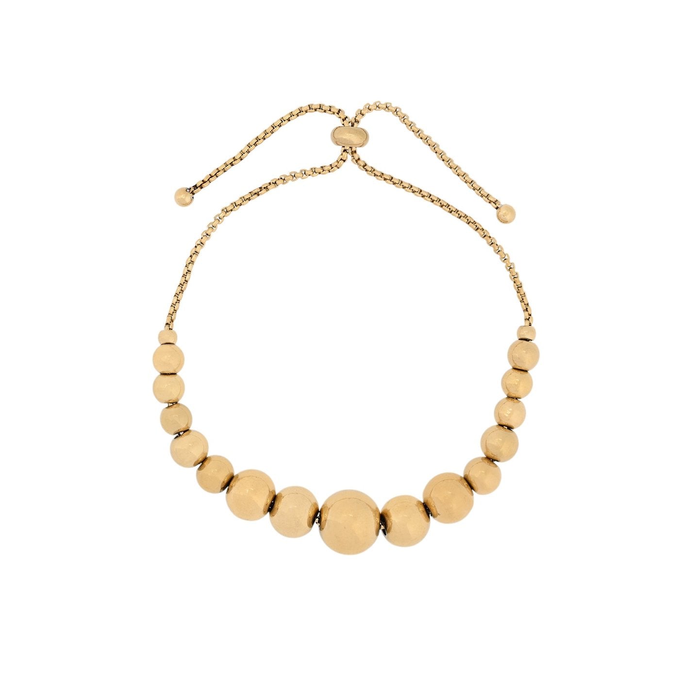 Bracelet Esmée en acier boules