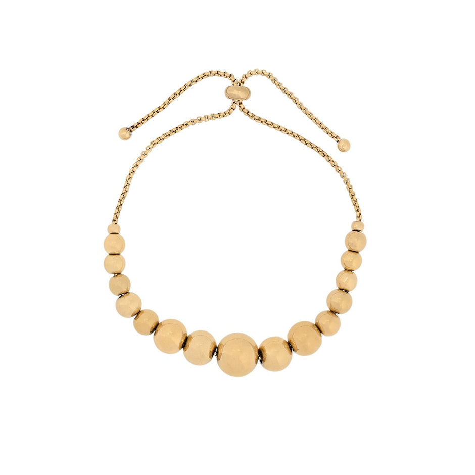Bracelet Esmée en acier boules