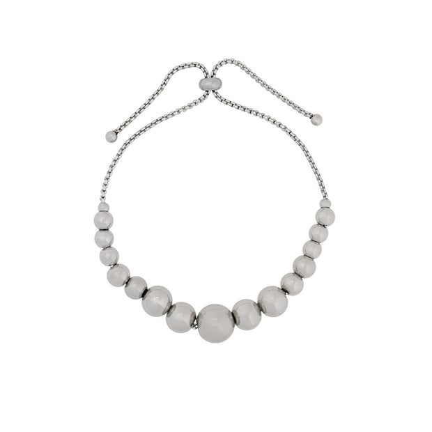 Bracelet Esmée en acier boules