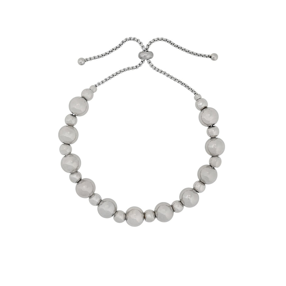 Bracelet Esmée en acier à billes de différentes dimensions
