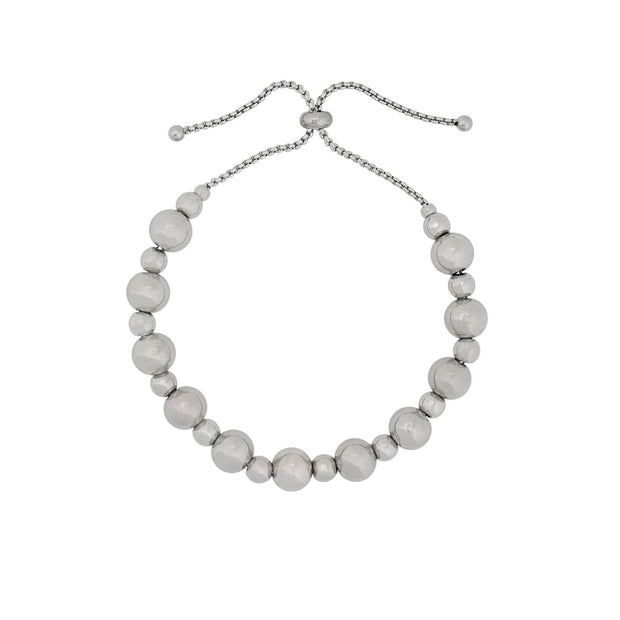 Bracelet Esmée en acier à billes de différentes dimensions