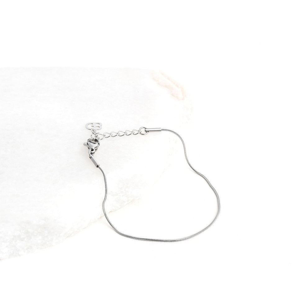 Bracelet Alba en acier basique 1mm