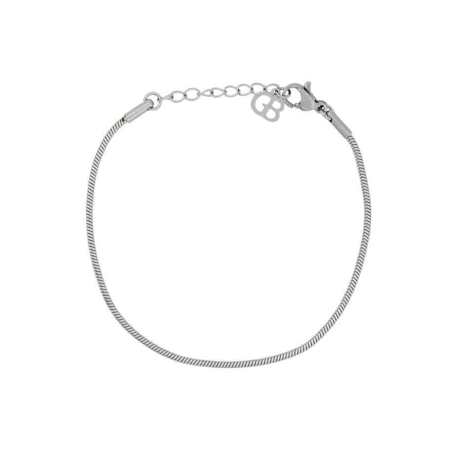 Bracelet Alba en acier basique 2mm