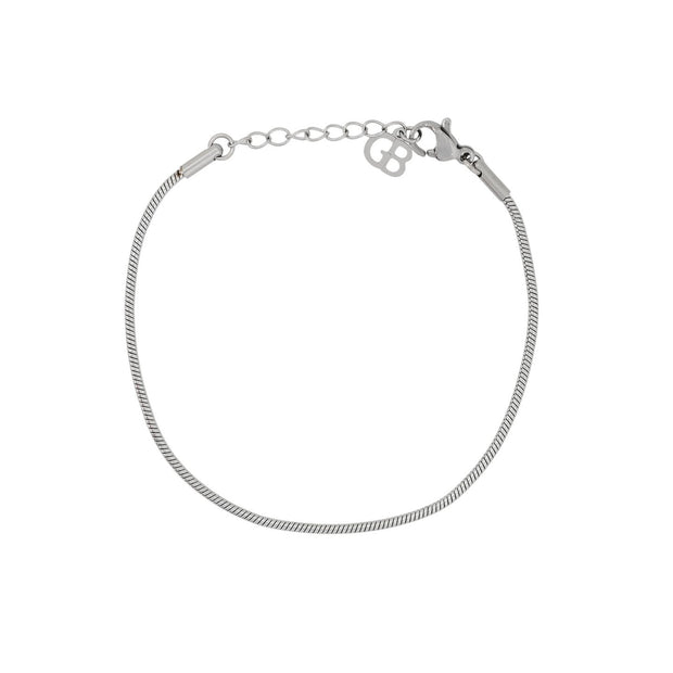 Bracelet Alba en acier basique 2mm