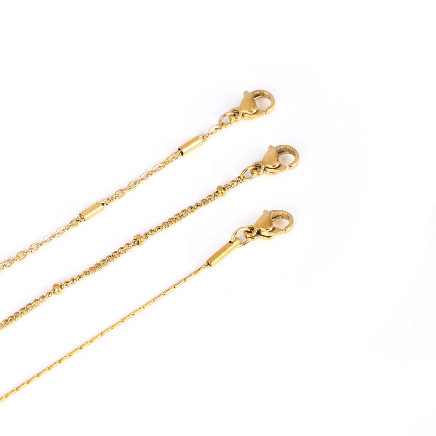 Ensemble bracelet Alba en acier ovale rose