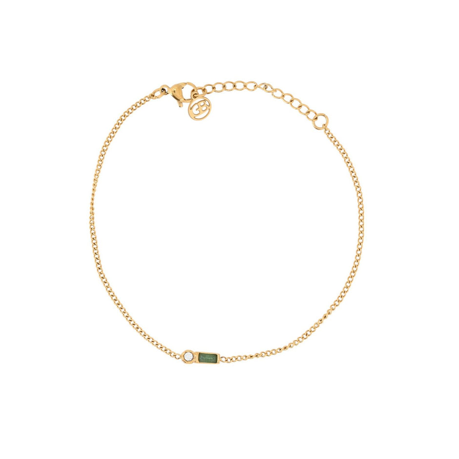 Ensemble Alba bracelet en acier étoile