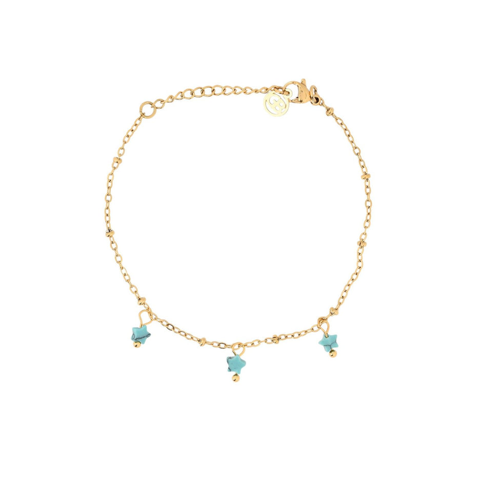 Ensemble Alba bracelet en acier étoile