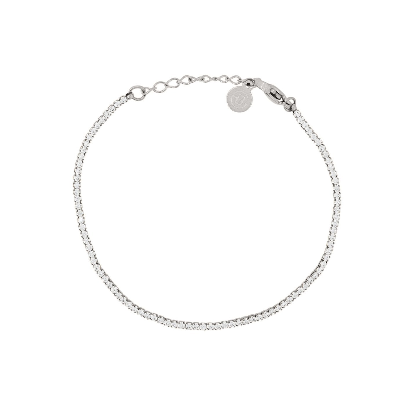 Bracelet Alba rivière en acier super mince