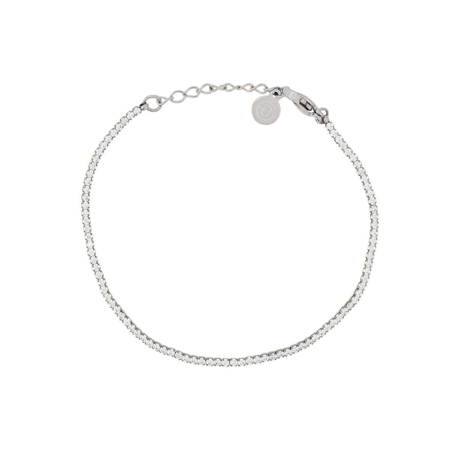 Bracelet Alba rivière en acier super mince