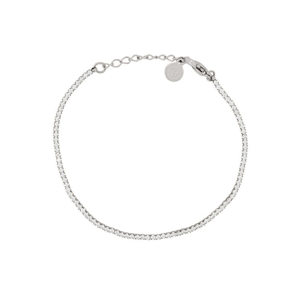 Bracelet Alba rivière en acier super mince