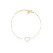 Bracelet Alba cœur et zircons