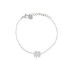 Bracelet Alba trèfle et zircons