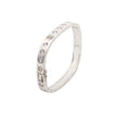 Bracelet rigide semi précieuse carré Luna