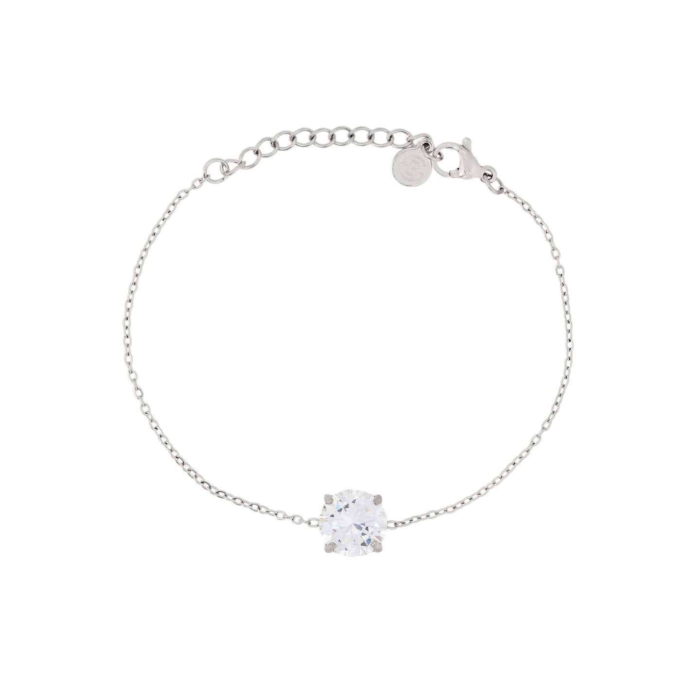 Bracelet Alba acier point lumineux