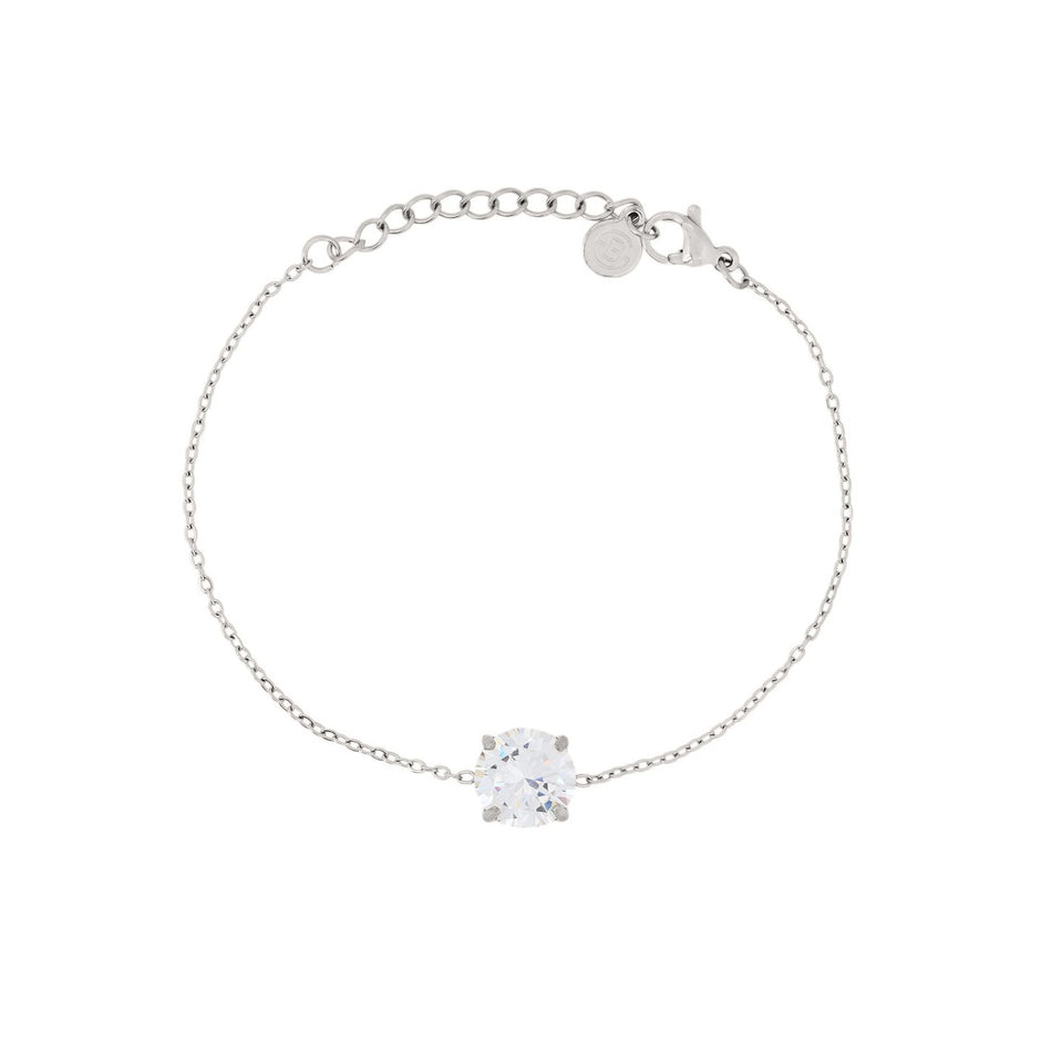 Bracelet Alba acier point lumineux