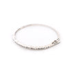 Bracelet rigide Luna avec zircones