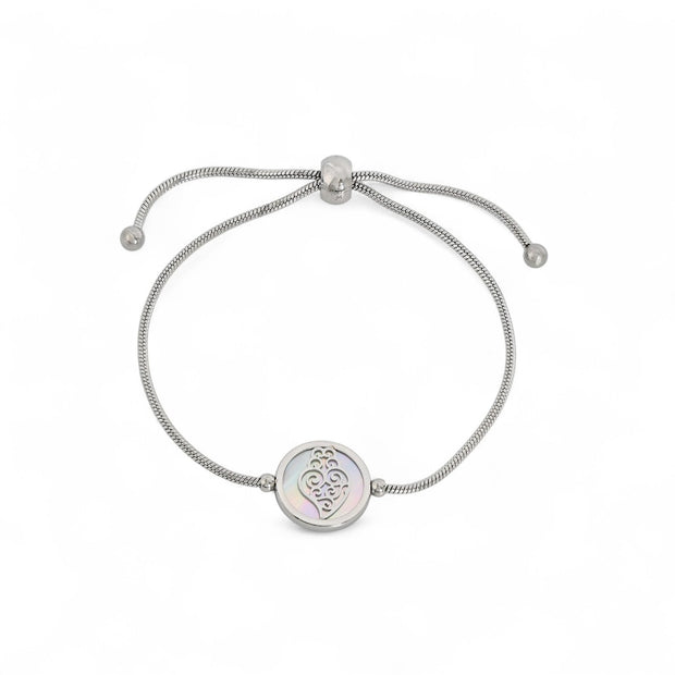 Bracelet en acier coração de viana Aria
