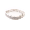 Bracelet rigide carré semi précieuse Luna