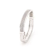 Bracelet rigide carré semi précieuse Luna