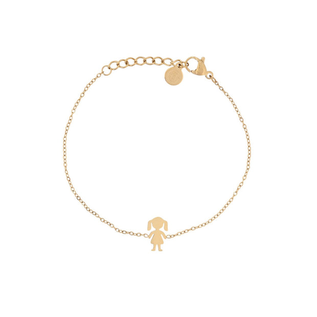 Bracelet Alba simple acier fille