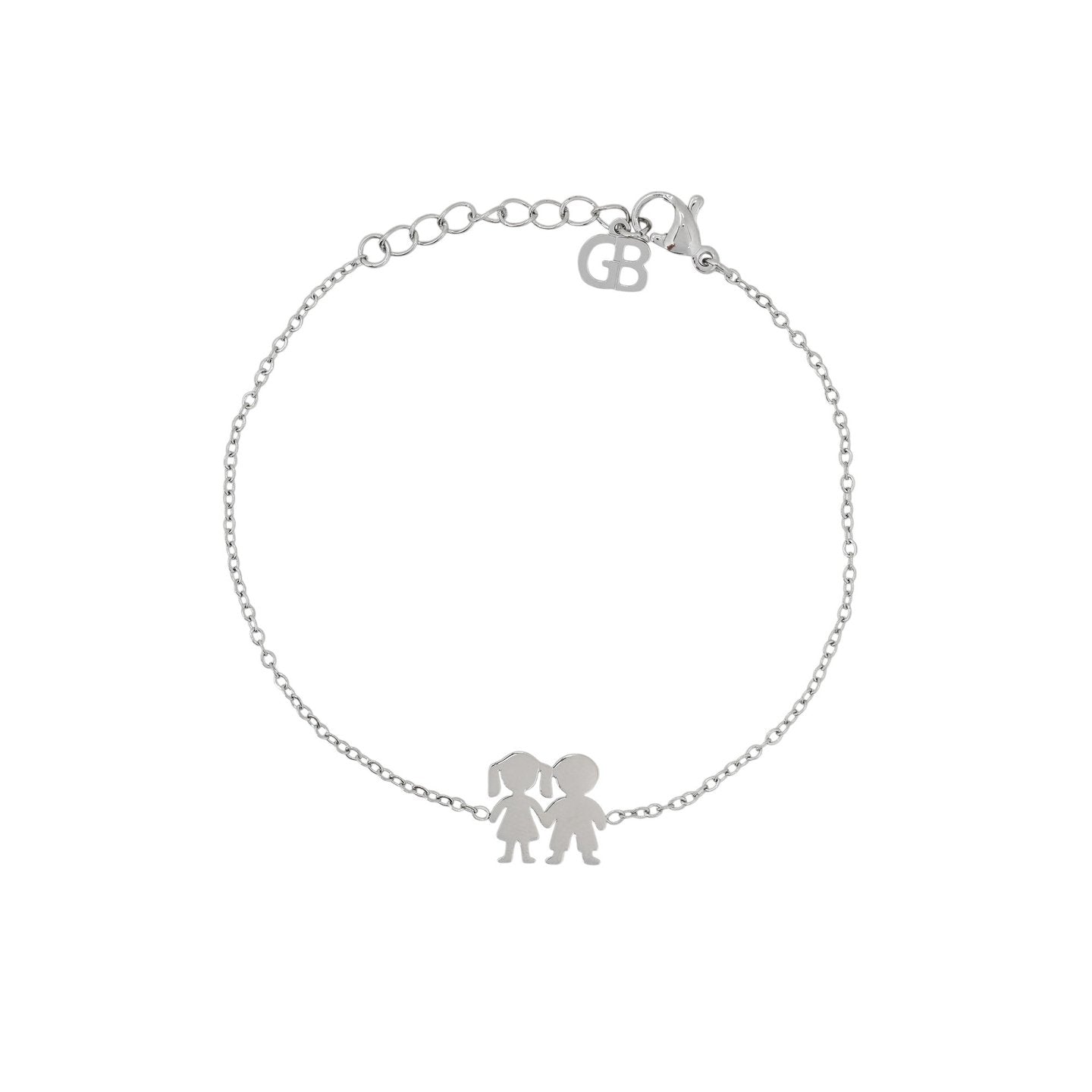 Bracelet Alba couple en acier